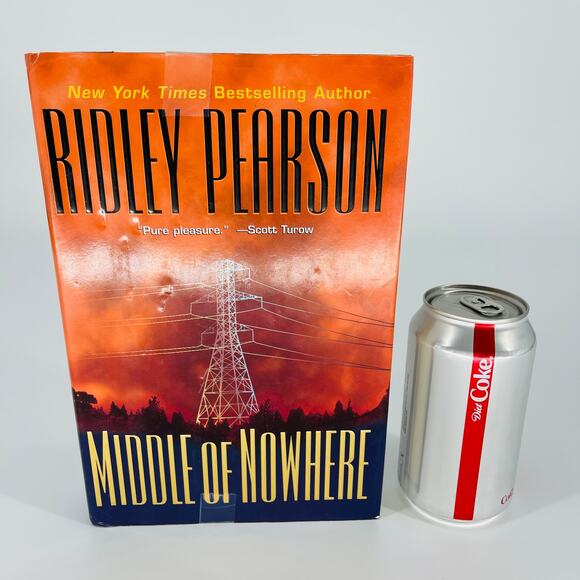 Middle of Nowhere novel, hardcover book by Ridley Pearson - Good Used Condition - Picture 10 of 12